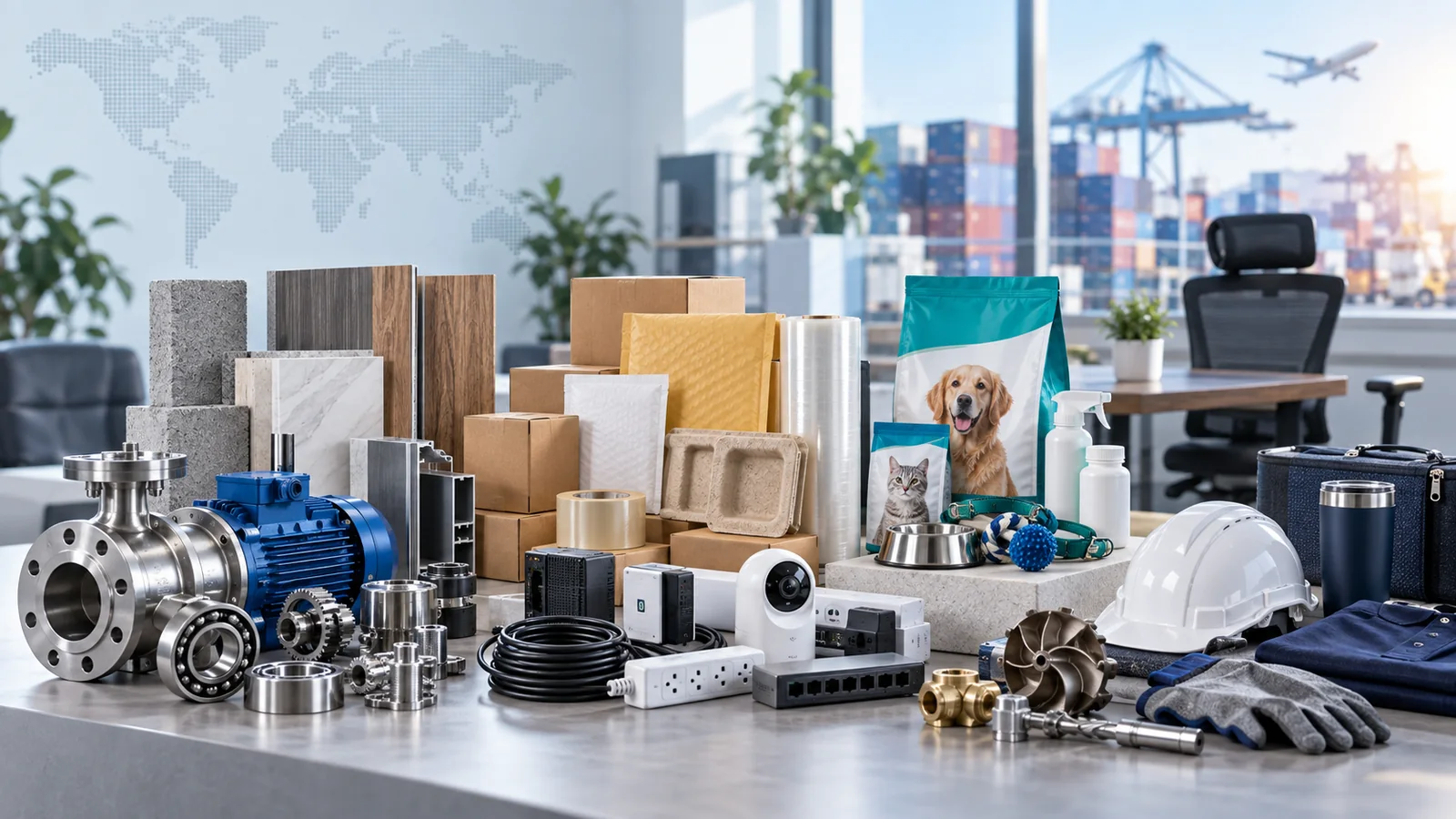 Products sourced from China across multiple industries